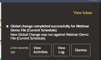 Global Change Notification