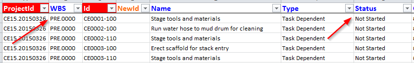 P6 Loader Easy Moving of Pre TurnaroundWorktotheTurnaroundWindow PreTurnaroundNotStarted 2
