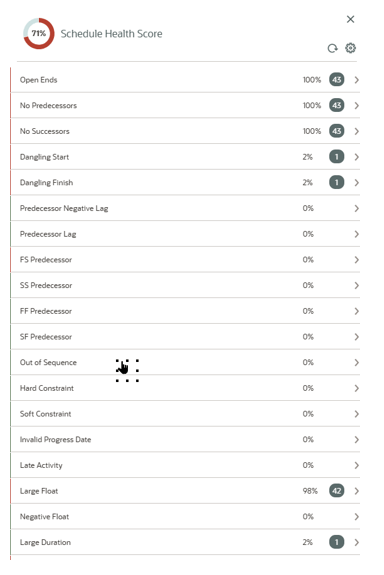 Schedule Health Check in OPC