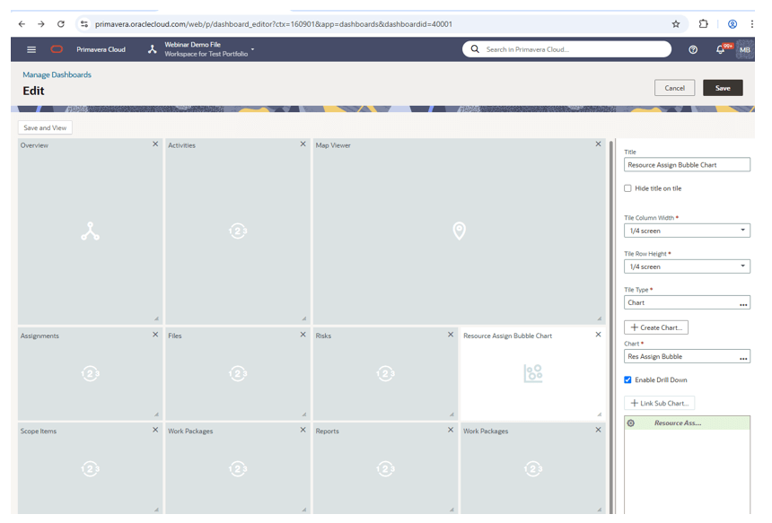 Drill Down is Now Available in Dashboards in OPC