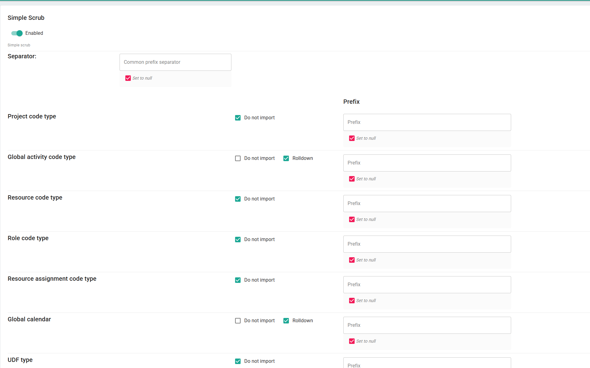 V6 of the Simple Scrub in P6-Scrubber